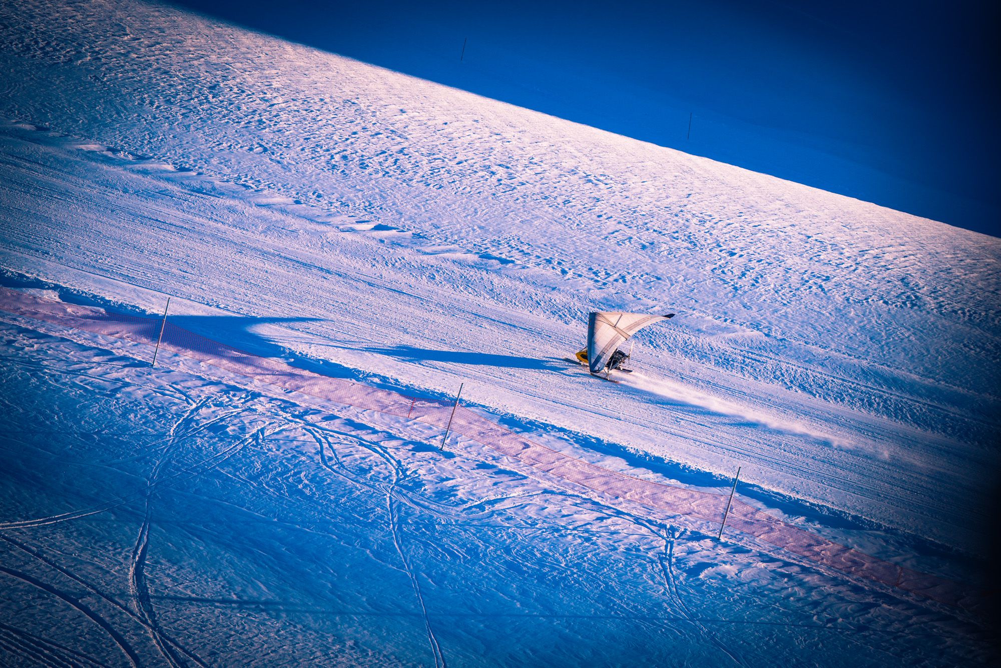 Ombre sur la neige